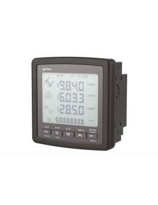 Entes M4028 MPR-45 96x96 Şebeke Analizörü 50-270VAC/DC - 1