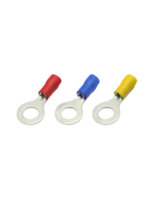 Molwex 010 003 0.5-1.5mm2 Yuvarlak Uçlu Kırmızı Kablo Pabucu - 1