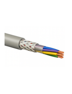 Reçber 203052 LIYCY 4x0,2 mm2 Örgülü Ekranlı Sinyal Kablosu PVC İzoleli - 1