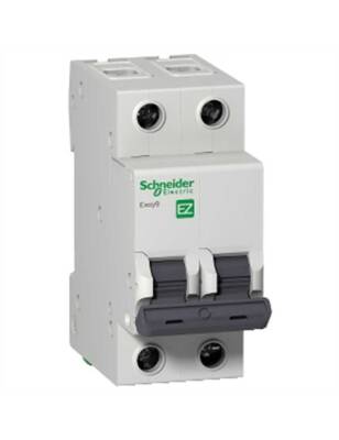 Schneider Easy9 10 A 2 Faz C Tipi Otomatik Sigorta 3kA - EZ9F43210 - 1