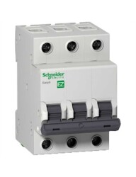 Schneider Easy9 63 A 3 Faz C Tipi Otomatik Sigorta 3kA - EZ9F43363 - SCHNEIDER
