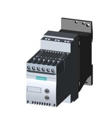 Siemens Sirius Soft Starter 3RW3018-1BB04 7,5kW 17,6A 24V AC/DC 200-480V Vida Bağlantılı Class 10 - Siemens