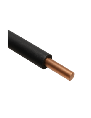 Taş NYA 4mm2 Siyah Alçak Gerilim Enerji Kablosu H07V-U - 1